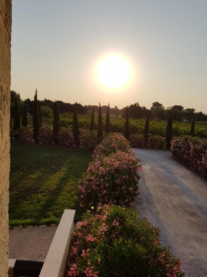 Le Mas De Guiguite Mézoargues Esterno foto